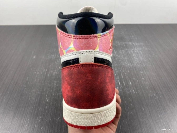 Chep Onekick 1 SPIDER-VERSE THE JORDAN HIGH ACROSS SPIDER-MAN DV1748-601 OG 0813